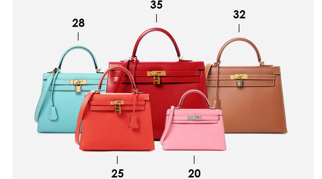 Hermès Kelly sizes and styles